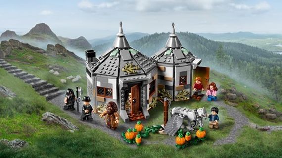 Lego konstruktor Harry Potter  Hagrids Hut Buckbeak&#39;s Rescue
