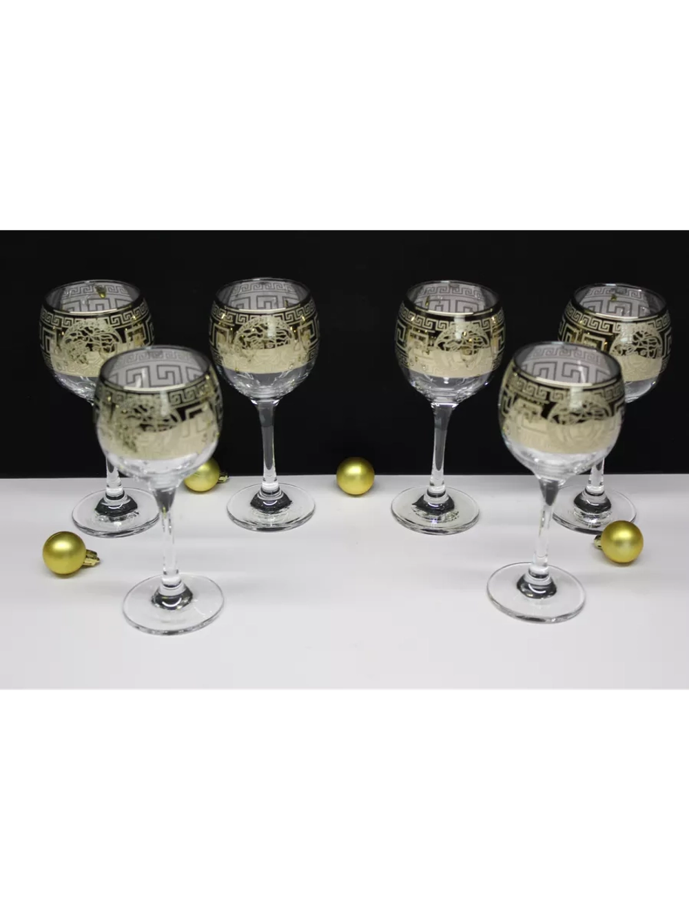 Фужеры для вина 6 штук Версаче
