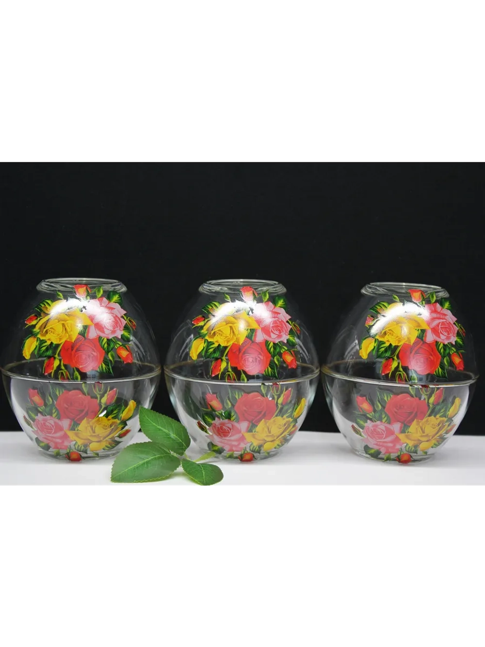 Салатники 11 см. " Капсульная коллекция- Розы"