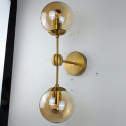 Бра Modo Sconce 2 Globes Gold By Imperiumloft
