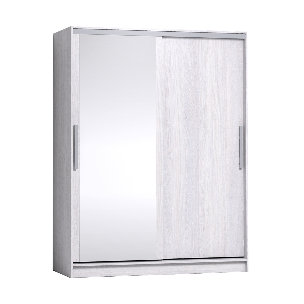 Шкаф-купе с зеркалом Strike 1600 Ясень Анкор светлый