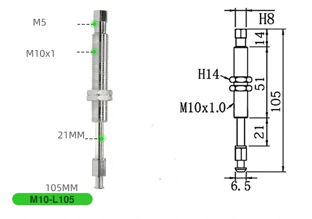 Zpt2-j20-b5-a10 can rotate l105 (small head)