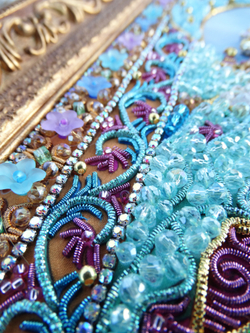 И-26а Набор для вышивания хрустальными камнями Святые Петр и Феврония (мал.)