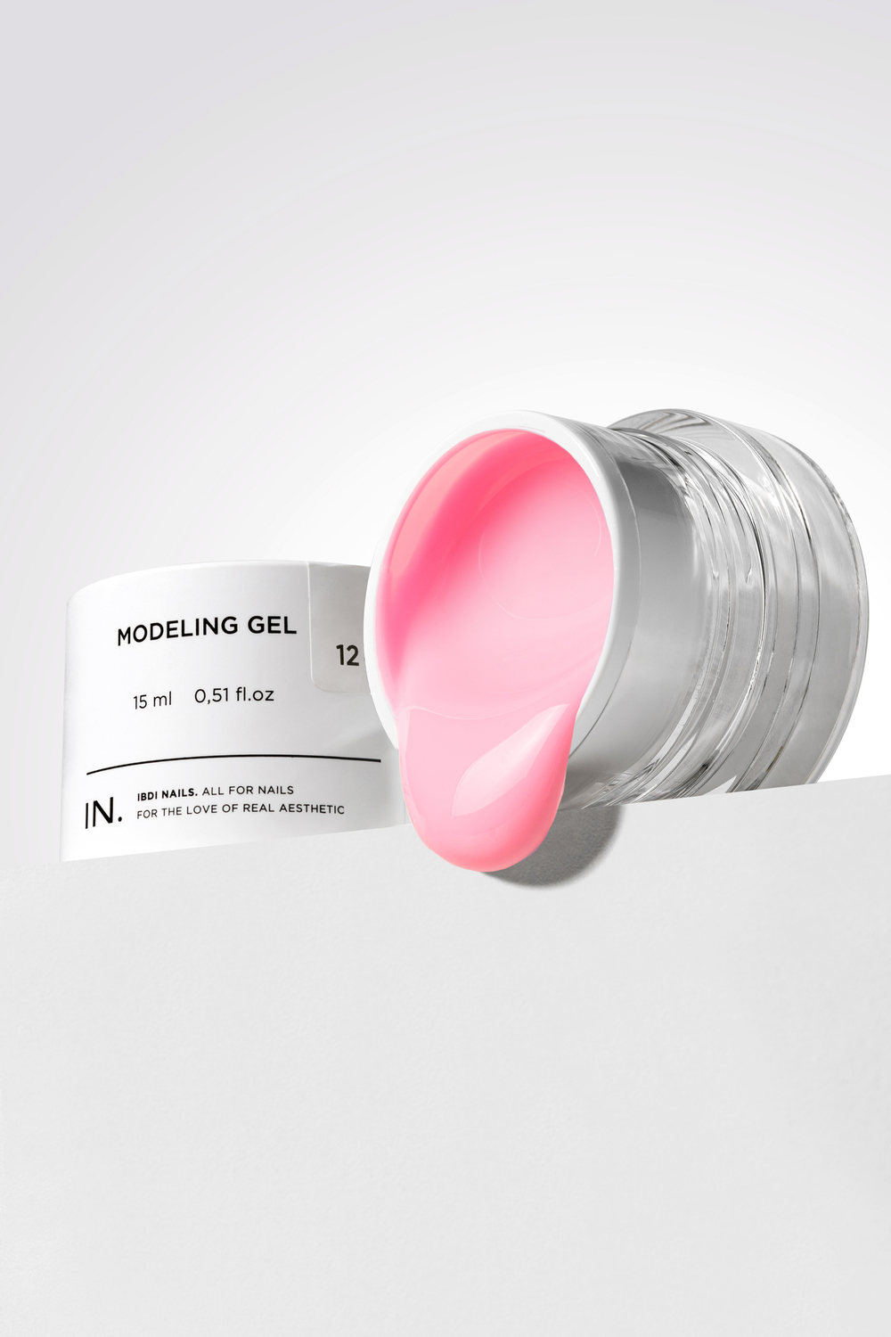 Гель моделирующий IBDI NAILS 12 Barbie 15мл