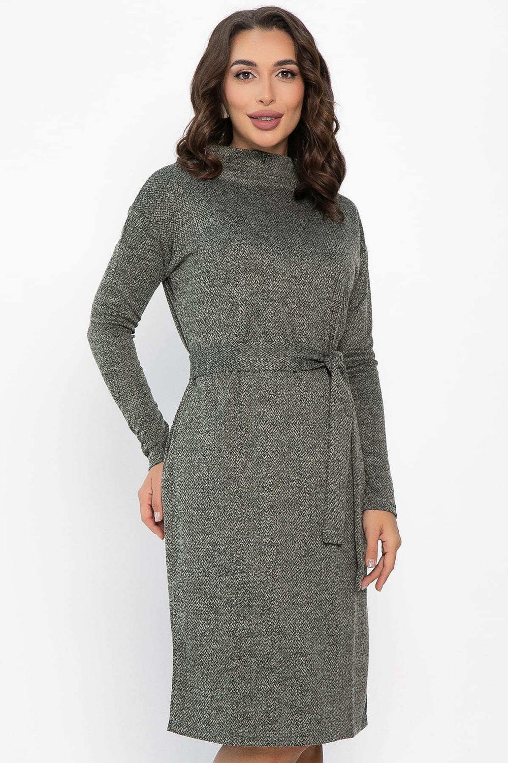 Платье В ритме мегаполиса (зеленое) П14059-33М LT Collection