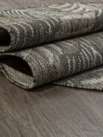 Ковер S132 - GRAY - Овал - коллекция KAIR размер 160*230 см