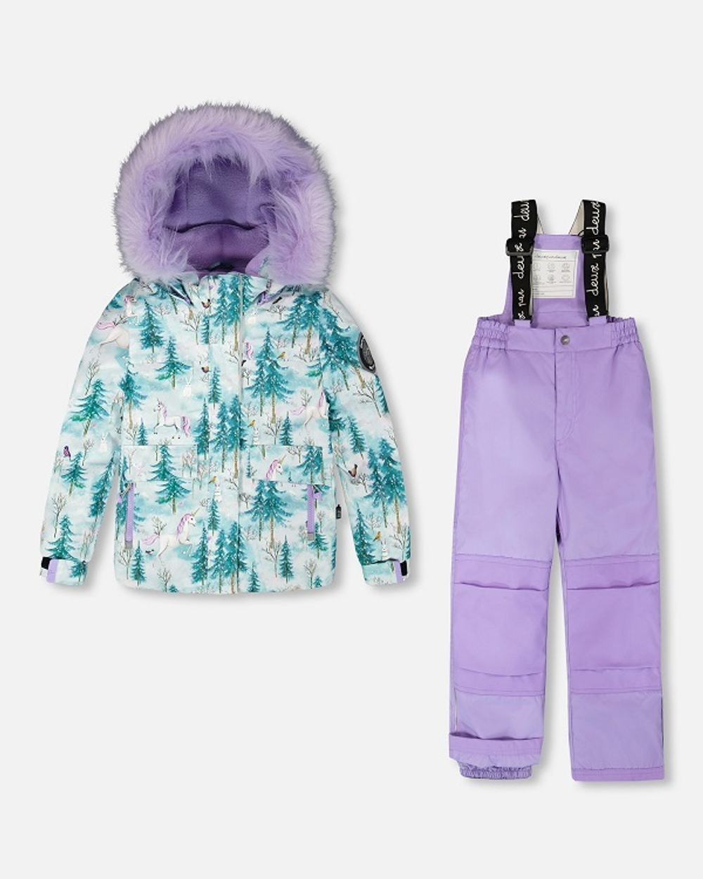 Зимний комплект Deux par Deux для девочек