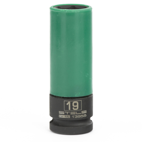 13955 Головка ударная для колес. диск. 19 мм 1/2"//Stels