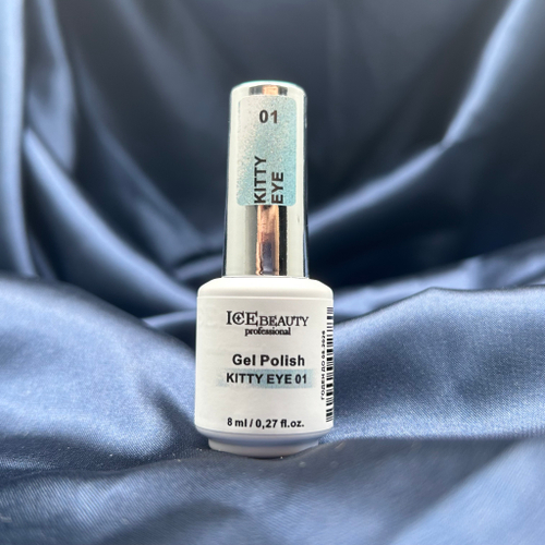 IceBeauty Гель-лак KITTY EYE 01, 8 мл