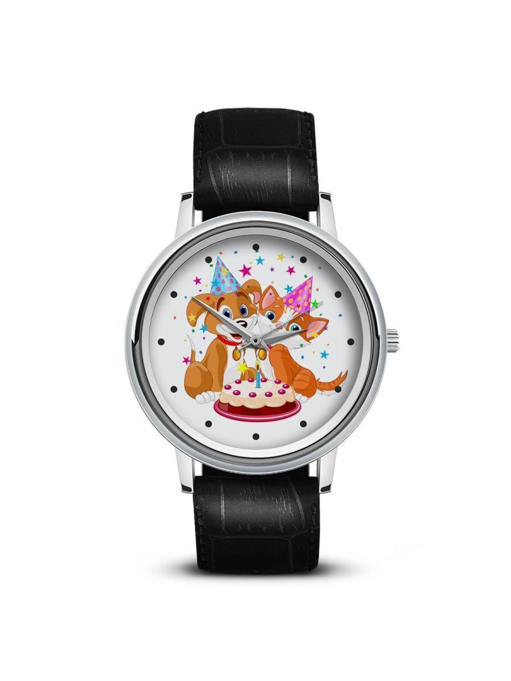 Наручные часы "Животные: День рождения" Декор для дома, подарок
