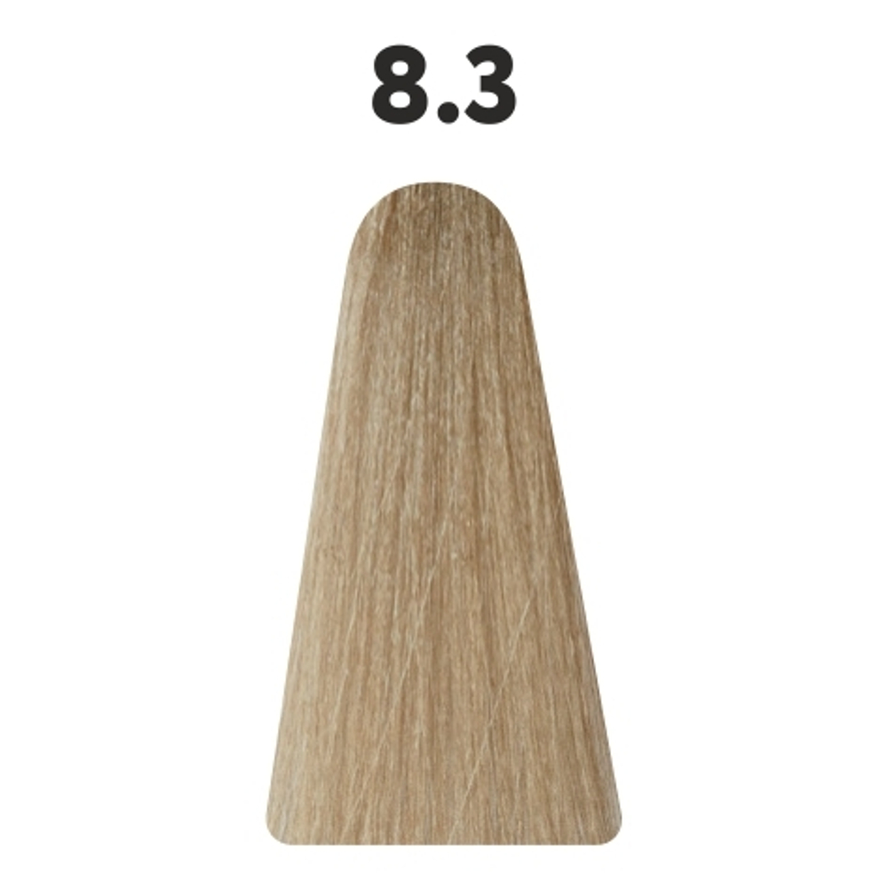 8.3 крем-краска KAARAL MARAES Permanent Hair Color светлый золотистый блондин - 100 мл.