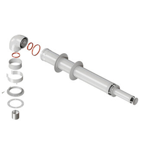 Комплект коаксиальный Krats 60/100, 1000 мм для Baxi,Bosh, Buderus, Navien