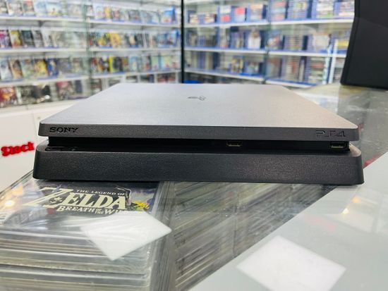 Sony Playstation 4 Slim 1TB CUH-2006B, Коробка, S/N:  03274523915671730 (PS4, Б/У)