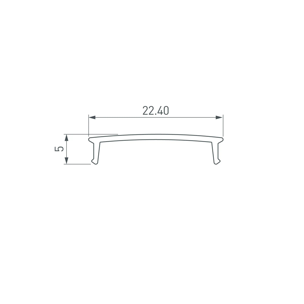 Экран COMFORT21-V-FANTOM-2000 OPAL (Arlight, Пластик) 052564
