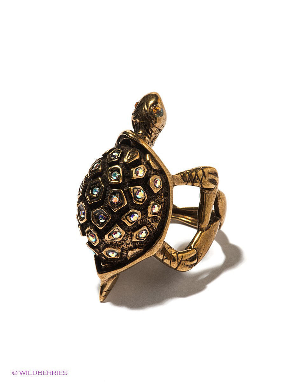 "Нанду" кольцо в бронзовом покрытии из коллекции "Вокруг света" от Jenavi