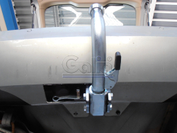 Фаркоп оцинкованный Galia F115C для Ford Mondeo седан/универсал 2007-2014(паспорт и сертификат в комплекте)(без электрики)