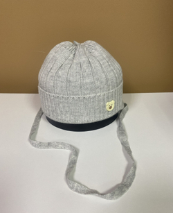 Шапка "Milli"на мальчика вязаная на х/б подкладе размер 40-42, цвета в ассорт