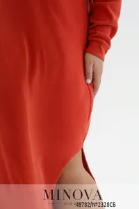 Платье 2328СБ-морковный Minova