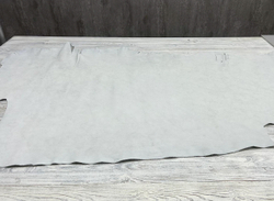 Лот Albagia Grey White (1,8-2,0 мм), цв. Белый, натуральная кожа