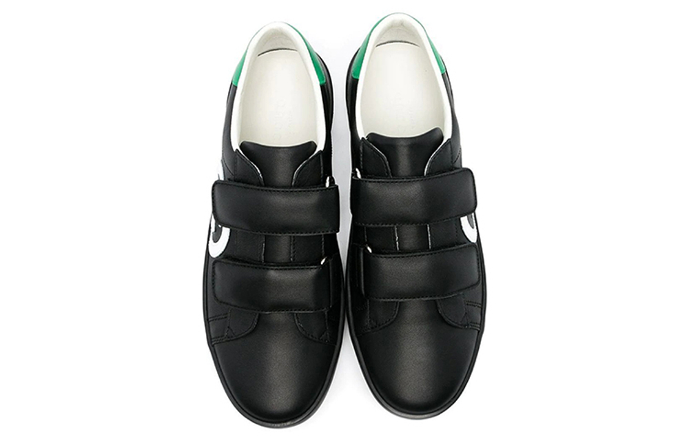 Big kids GUCCI GUCCI ACE low-cut children's sneakers black