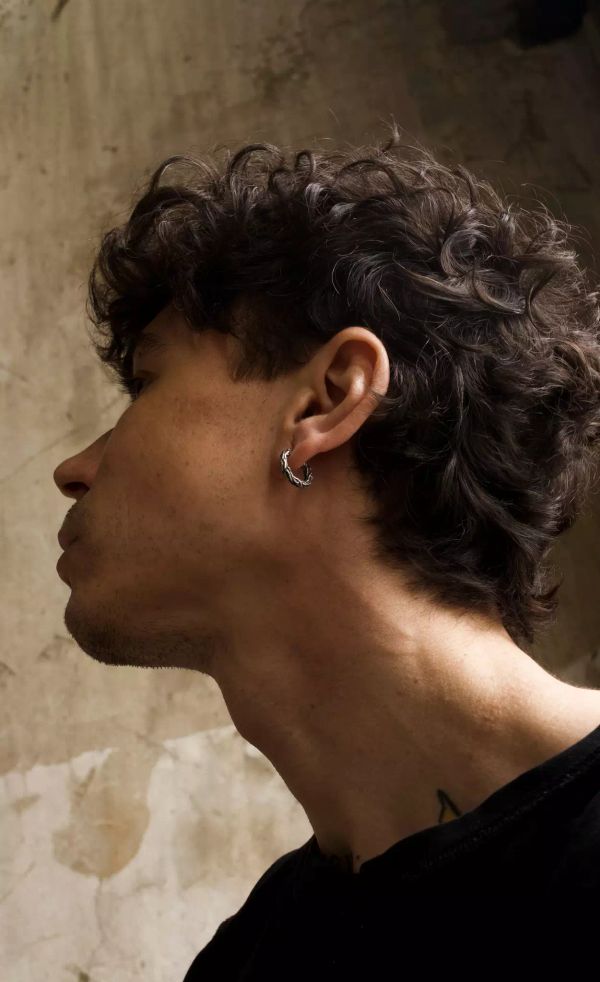 Серьга Flux Oxyd темная - фото 7