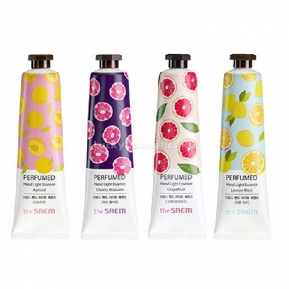 The Saem  Крем-эссенция для рук парфюмированный Perfumed Hand Light Essence -Peach Blossom- 30мл