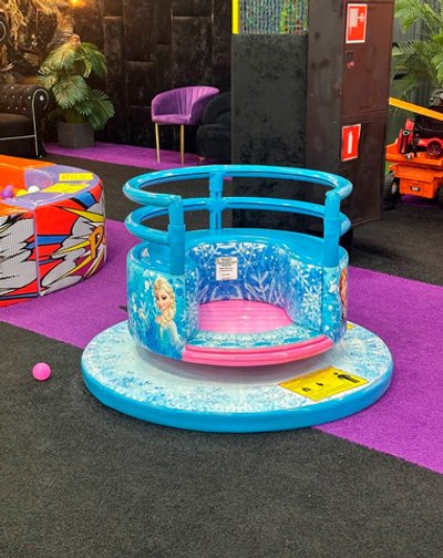 Карусель механическая чашка "Мороз" (120х120х70 см)