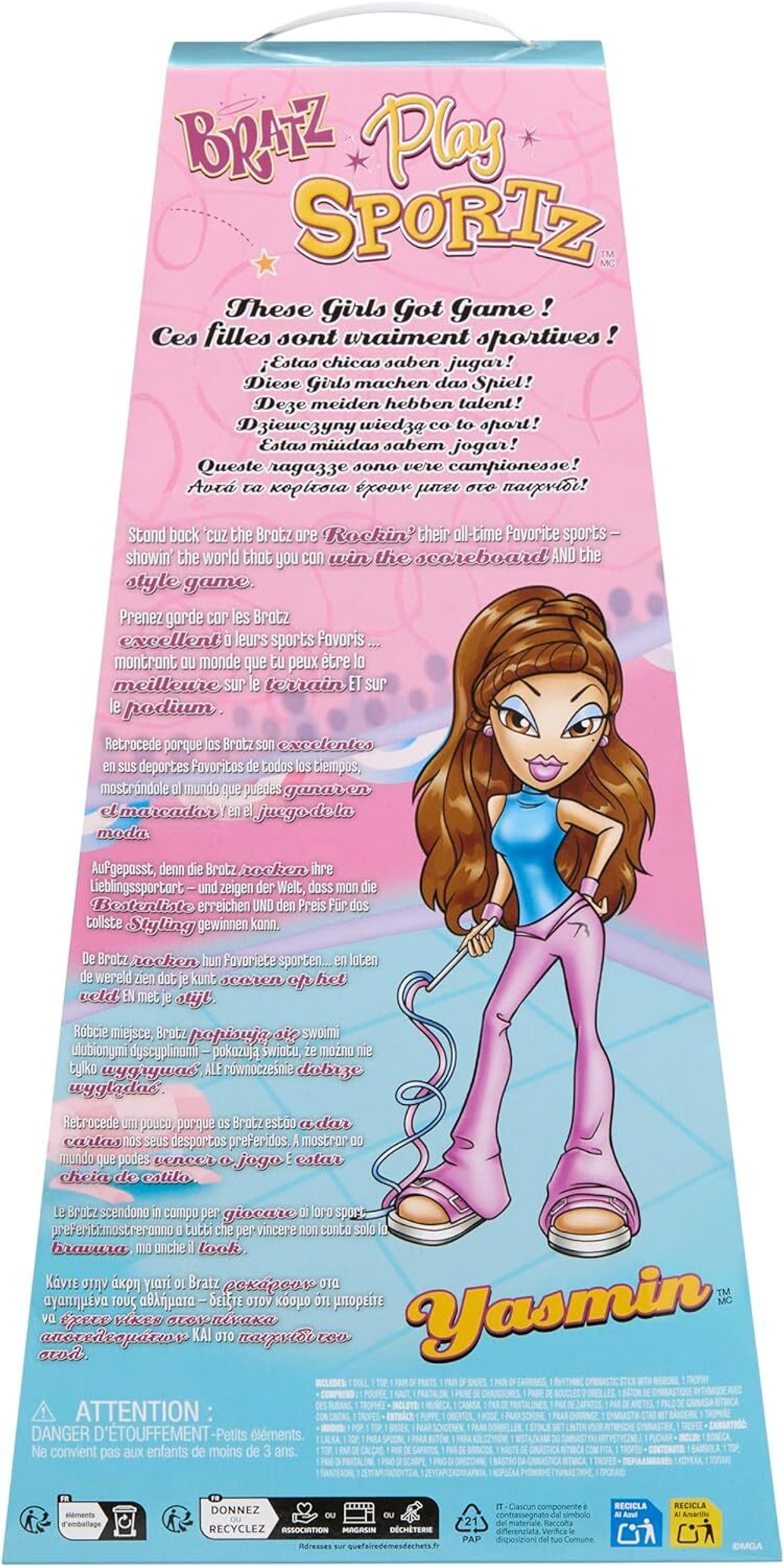 Кукла Bratz Play Sportz Yasmin 569534