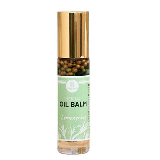 Бальзам от головной боли и тошноты лемонграсс COCO BLUES Herbal Oil Balm With Herb Lemongrass 10 гр