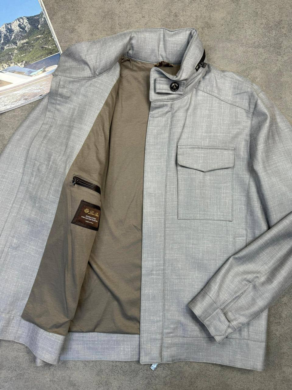 Льняная куртка Loro Piana