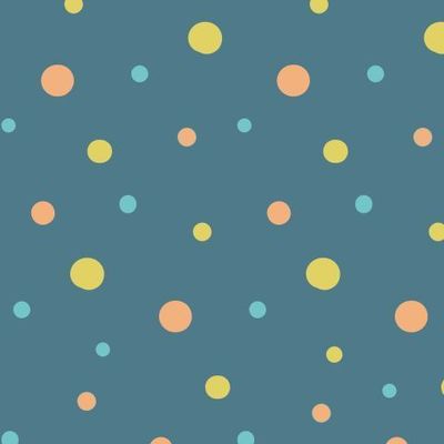 Цветной горошек на зеленом фоне