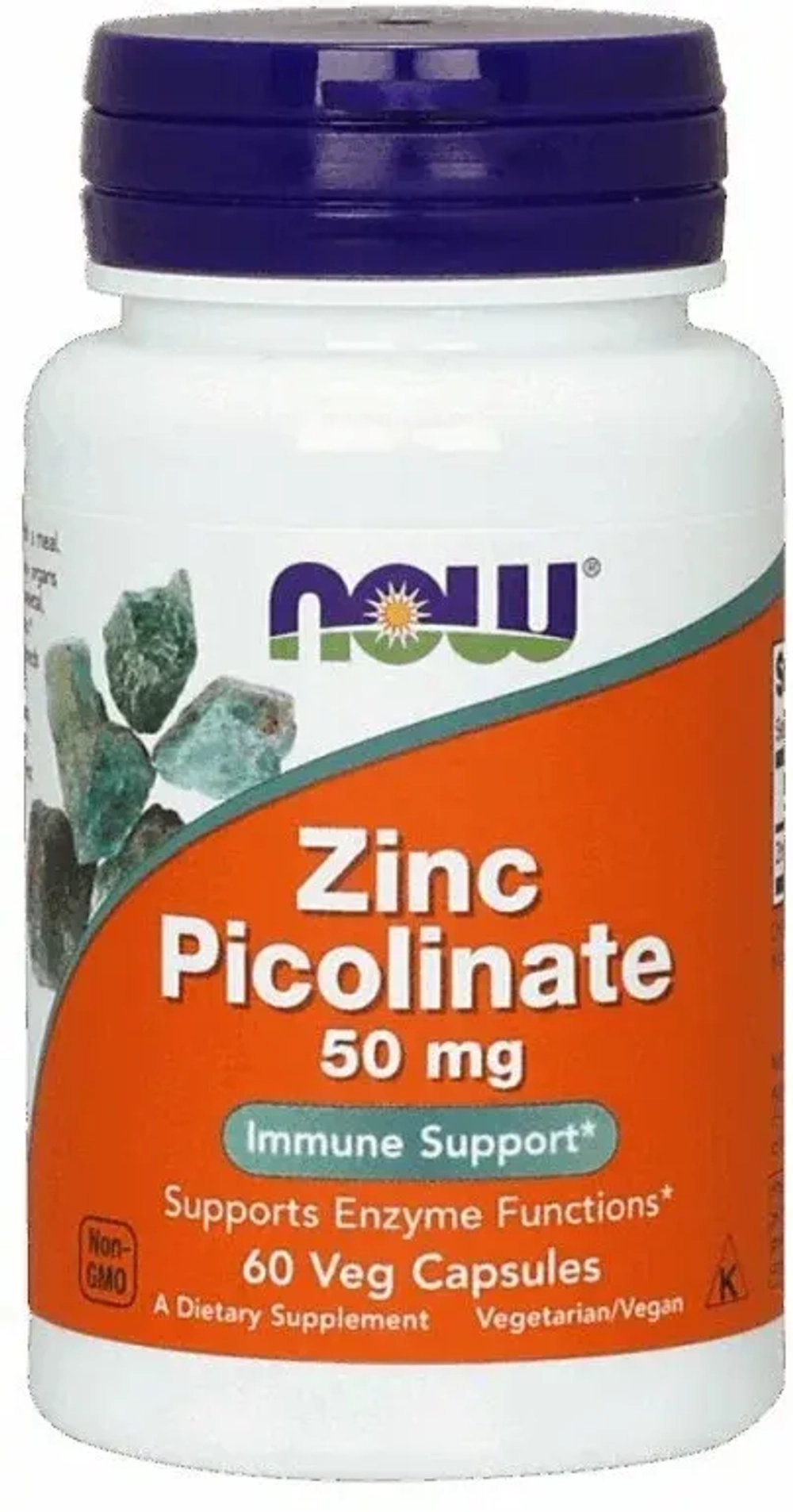 Витамины NOW Zinc Picolinate 60 капсул
