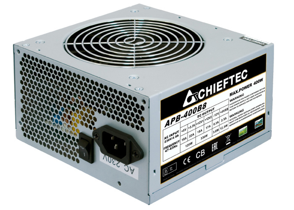 Блок питания ATX Chieftec APB-400B8