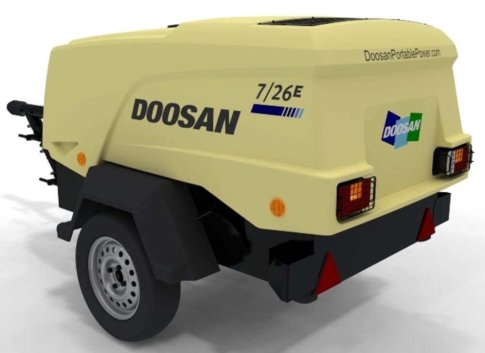 Винтовой компрессор Doosan 7/26E