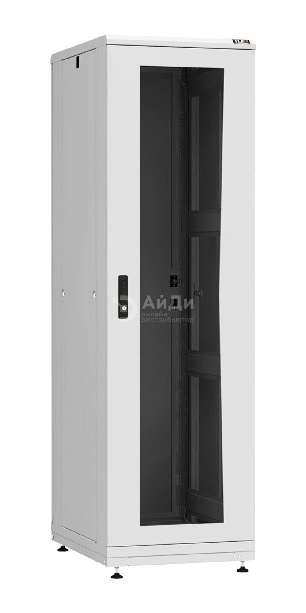Шкаф телекоммуникационный напольный TLK TFR-426080-GMMM-R-GY