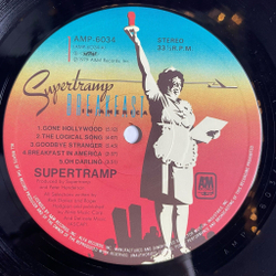 Винтажная виниловая пластинка LP Supertramp Breakfast In America (Japan 1979) (Obi) The Logical Song