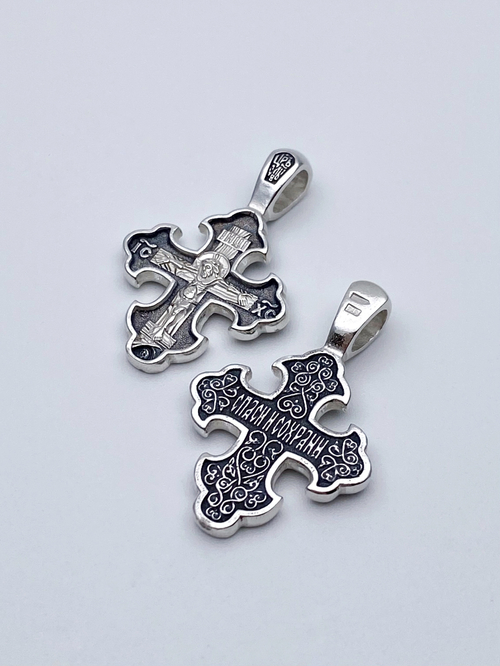 Крест из серебра