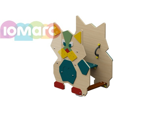 Качалка на пружине "Кот"