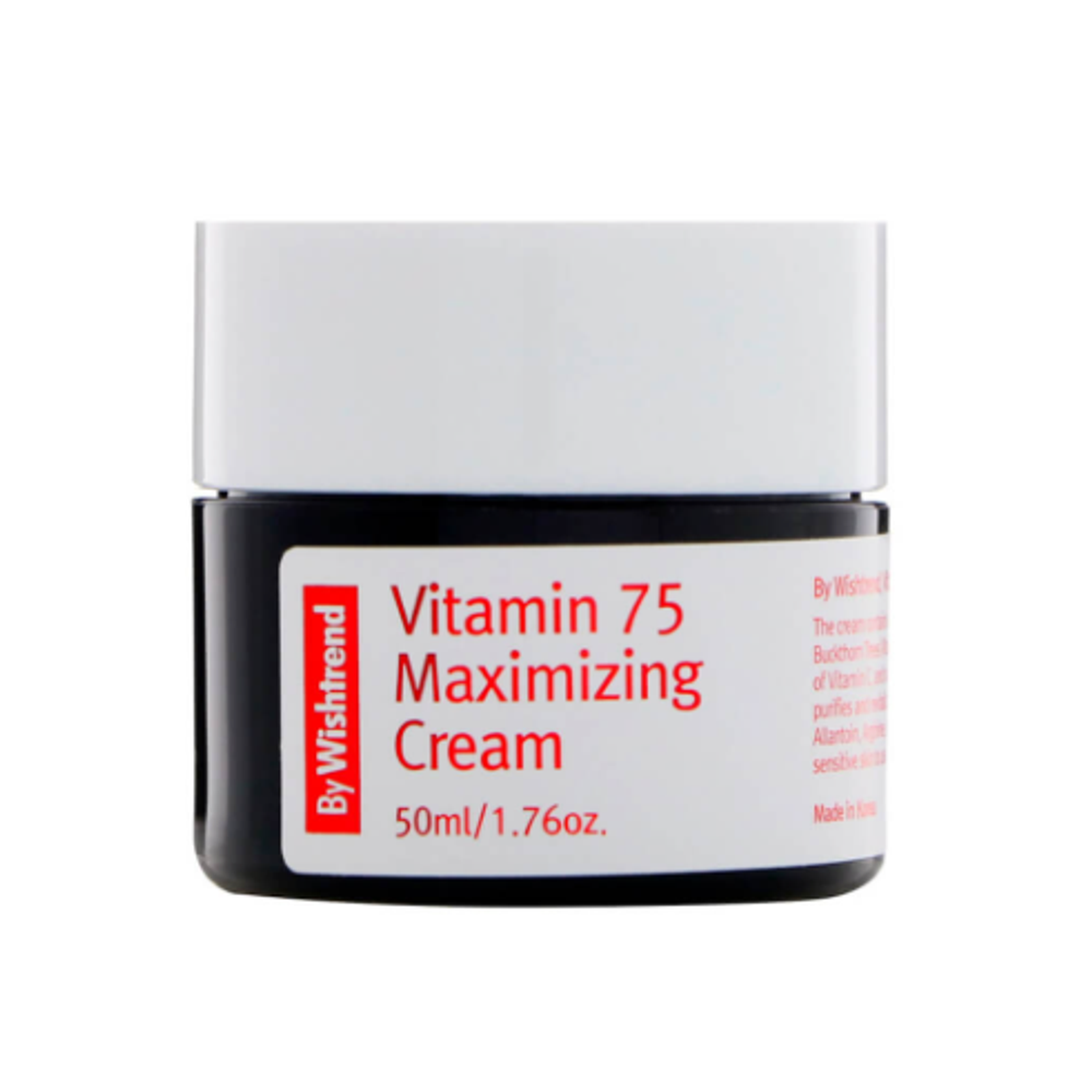 Крем для лица витаминный с экстрактом облепихи By Wishtrend Vitamin 75 Maximizing Cream