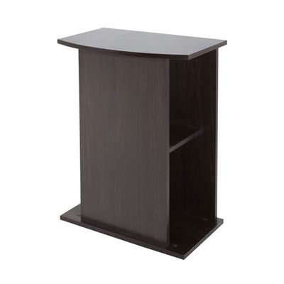 Тумба фигурная 50*30*70 венге, открытая, модель 2016 (Аква Плюс)