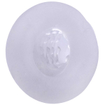 Толстая насадка-удлинитель с подхватом мошонки Jacked Up (Цвет: прозрачный)