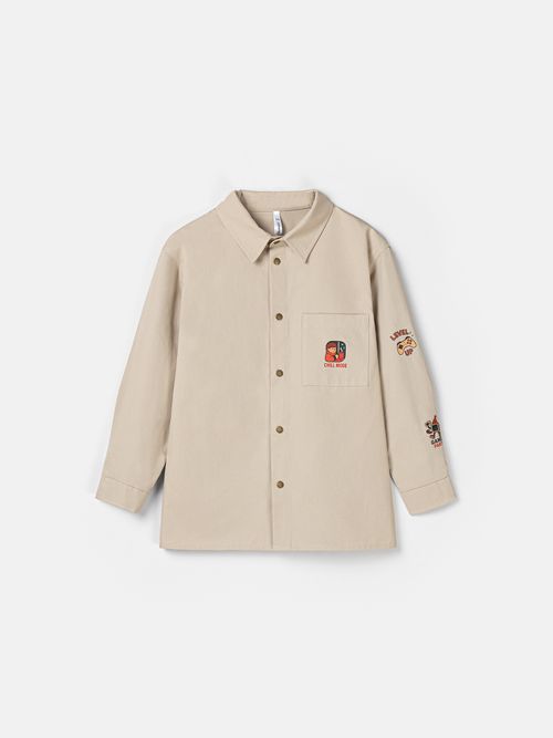 Рубашка габардиновая 