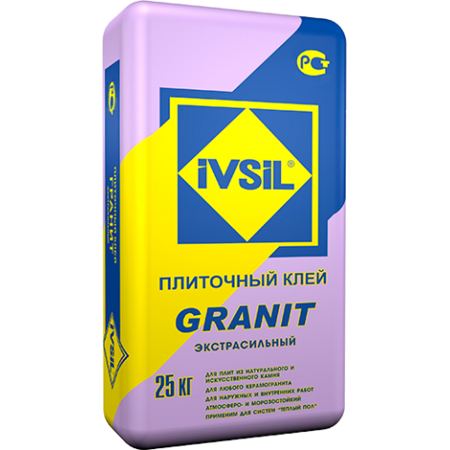 Клей для плитки IVSIL GRANIT 25 кг.