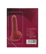 Ротационный фаллоимитатор Rosyland с подогревом (Цвет: телесный)