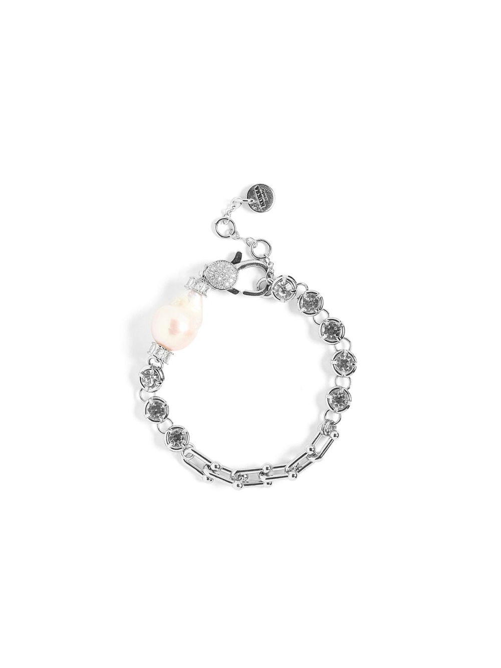 Браслет "Pearl Shine Rich" Silver