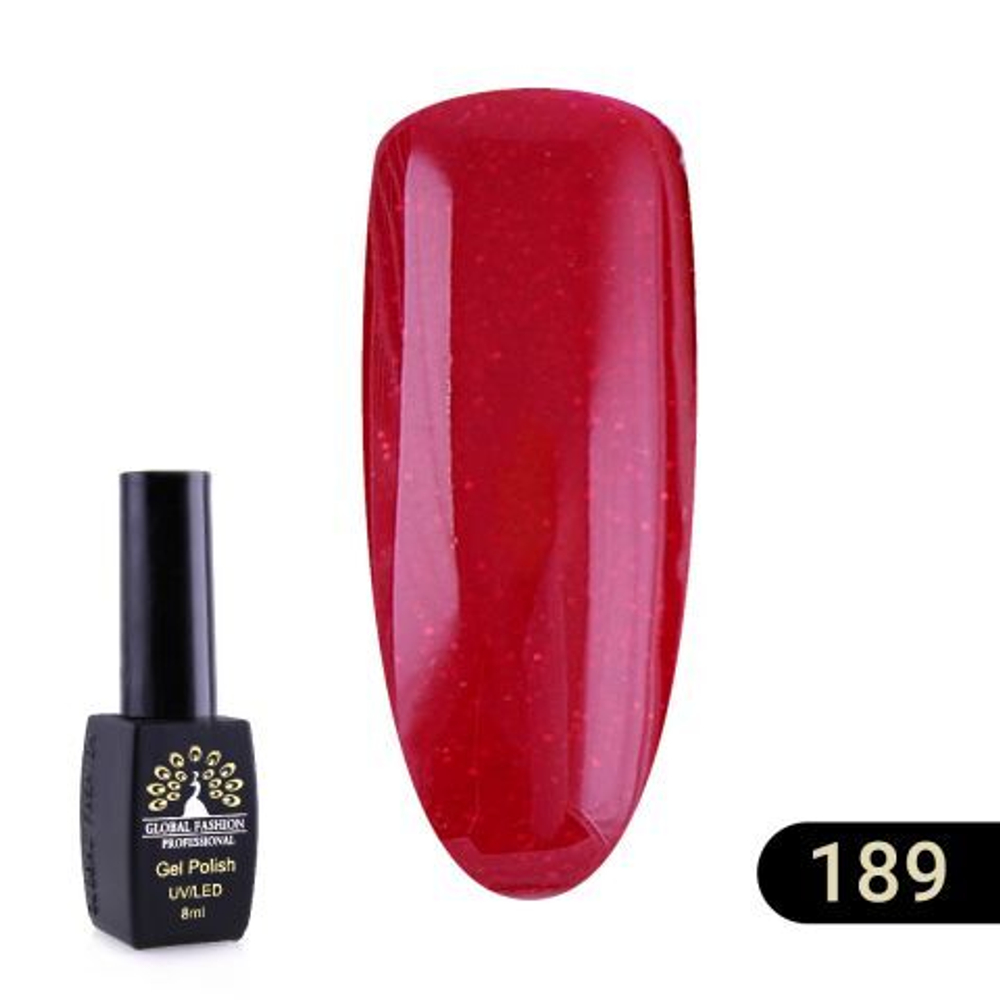 Гель лак BLACK ELITE 189, Global Fashion 8 мл