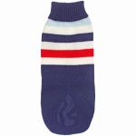 Кофта - свитер для мелких пород собак и кошек «BRO Style», полосочки, цвет синий, р L