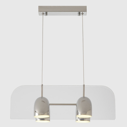 Светильник подвесной Crystal Lux ELEMENT SP24W LED CHROME