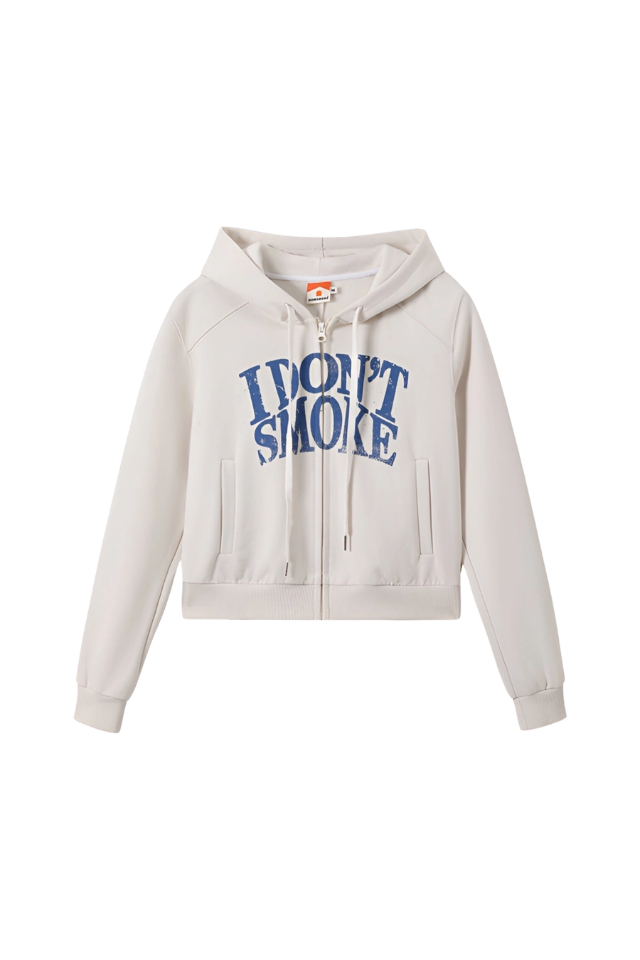 Худи DONSMOKE "Basic Logo" Cropped & Loose fit Hoodie