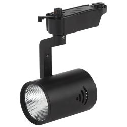 Трековый светильник однофазный ЭРА TR1-1040 BK светодиодный 10Вт 4000К черный | Однофазные светильники LED